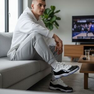 Men's New Athletic Jordan Sneakers Made in China Sz 12